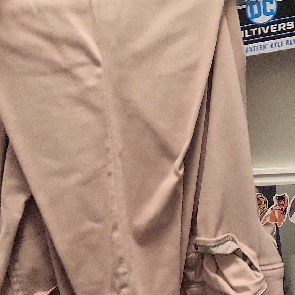 Wide Leg Women's Jeans in Light Pink